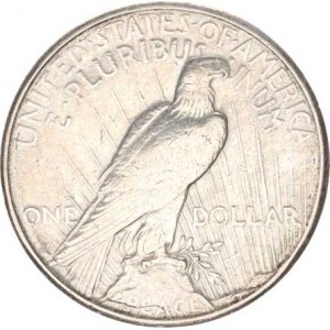 U.S.A., 1 Dollar 1922 S, škr. na krku