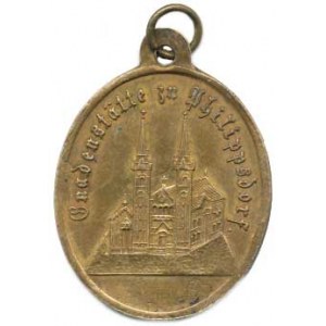 Náboženské medaile, Filipov (Philippsdorf) okr. Děčín - Bazilika Panny Marie, pomocni