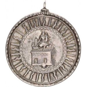 Náboženské medaile, Loretánská barokní medaile (18. stol.), A: Svatý domek (Santa ca