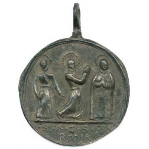 Náboženské medaile, Barokní medaile (18. stol.) - Galerie světců.