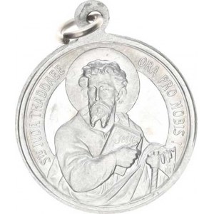 Náboženské medaile, Svatý Josef s Ježíškem, opis / Svatý Juda Tadeáš, opis