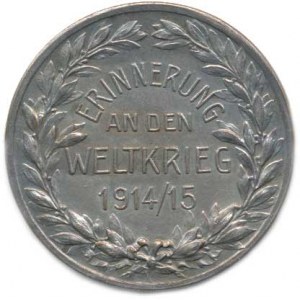 Náboženské medaile, Německo - Upomínková medaile se sv. Jiřím porážejícím draka / R: