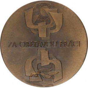 Olomouc, 75 let Fakultní nemocnice v Olomouci / Za obětavou práci; (1971