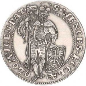 Olomouc, M. F. KAMENICKÝ. OL . NUM., mezi třemi erby Moravy-Slezska-Lašska