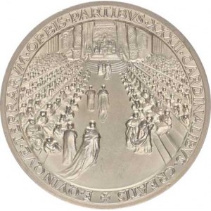 Vatikán - Papežský stát, Pius XII., poprsí zprava VIII. rok pontifikátu (1946) / Jmenování