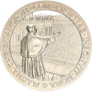 Vatikán - Papežský stát, Pius XII., poprsí zprava, X. rok pontifikátu (1948) / Papež před