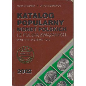 Num.katalogy, Suchanek A.: Katalog popularny monet Polskich po r.1915 vyd.2002