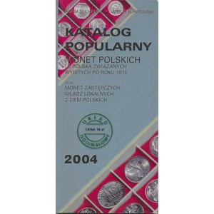 Num.katalogy, Suchanek A.: Katalog popularny monet Polskich po r.1915 vyd.2004