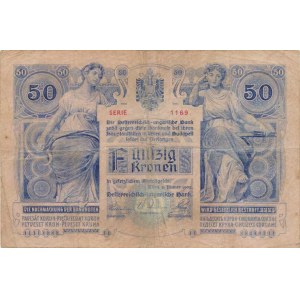 Rakousko - Uhersko, 50 Kronen 2.1. 1902 sér. 1169 Pick 6