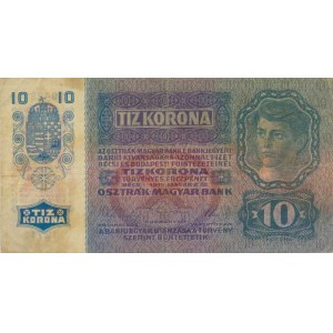 Rakousko - Uhersko, 10 Kronen 1915 sér. 1271 Pick 19, přehlá