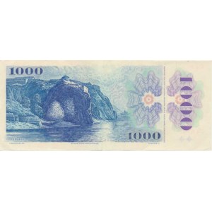 Československo, 1953-1992, 1000 Kčs vzor 1985 sér.C 80 Baj.102