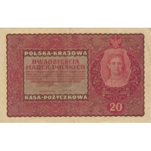 Polsko, 20 Marek 1919 II. serja CU Pick 26