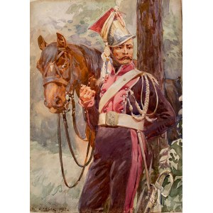 Wojciech Kossak, ''Szwoleżer z koniem''