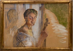 Jacek Malczewski (1854-1929), Portret córki Julii, 1911