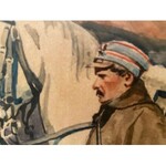 Zygmunt Rozwadowski(1870-1950),''Ułan z koniem''