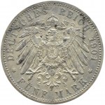 Niemcy, Saksonia-Meiningen, Georg II, 5 marek 1901 D, Monachium