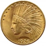 USA, Indianin, 10 dolarów 1926, Filadelfia, UNC