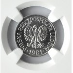 Polska, PRL, 10 groszy 1981, Warszawa, NGC MS65