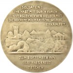 Cieszyn, Feldmarszałek arcyksiążę Fryderyk Habsburg (1895-1918), medal 1914, srebro