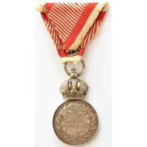 Franciszek Józef I, Medal Zasługi Wojskowej (Militärverdienstmedaille) Signum Laudis, srebro