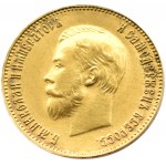 Rosja, Mikołaj II, 10 rubli 1911, Petersburg, piękne