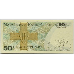 Polska, PRL, gen. K. Świerczewski, 50 złotych 1975, seria S, Warszawa, UNC