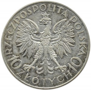 Polska, II RP, Jan III Sobieski, 10 złotych 1933, Warszawa