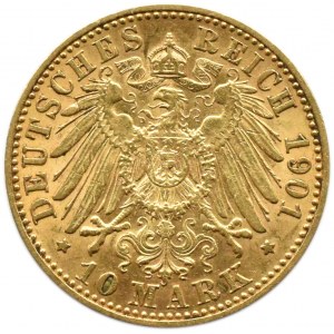 Niemcy, Prusy, Wilhelm II, 10 marek 1901 A, Berlin