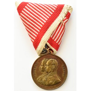 Franciszek Józef I, medal zaręczyny arcyks. Rudolfa i Stefanie