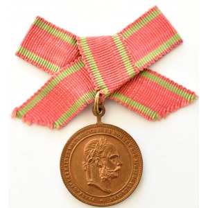 Franciszek Józef I, medal na 40 lecie panowania cesarza 1888