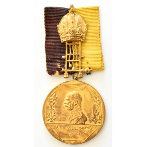 Franciszek Józef I, Medal na Jubileusz 60-lecia panowania, 1908