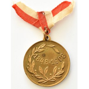 Franciszek Józef I, Medal na Jubileusz 60-lecia panowania, 1908