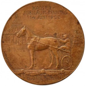 Franciszek Józef I, Medal Wyścigi Konne na Jubileusz 60-lecia panowania, 14 czerwca 1908