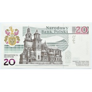 Polska, Jan Długosz, 20 złotych 2015, Warszawa, UNC