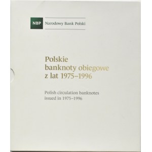 Polska, PRL, Zestaw banknotów 1975-1992 - komplet 23 sztuk w albumie, UNC