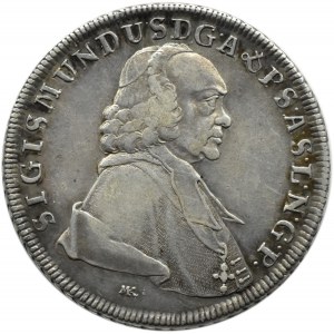 Austria, Salzburg, Zygmunt Krzysztof graf Schrattenbach, talar 1760 MK, Salzburg