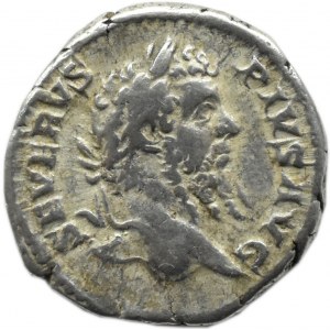 Cesarstwo Rzymskie, Septymiusz Sewer (193-211), denar, Rzym
