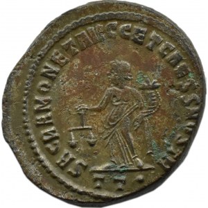 Cesarstwo Rzymskie, Maksyman (Maximianus Herculius), duży folis (305-311), Ticinum