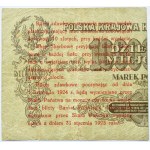 Polska, II RP, bilet zdawkowy 5 groszy 1924, prawa połówka