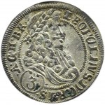 Śląsk, Leopold I, 3 krajcary 1705 FN, Opole