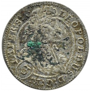 Austria, Leopold I, 3 krajcary 1703 GE, Praga