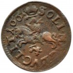 Jan II Kazimierz, szeląg (boratynka) litewski 1661 Korwin, Ujazdów