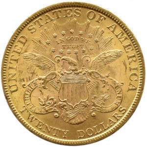 USA, Liberty Head, 20 dolarów 1895, Filadelfia