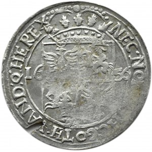Jan II Kazimierz, ort 1656 lis, Lwów, BARDZO RZADKI I PIĘKNY