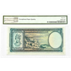 Grecja, Jerzy II, 1000 drachm 1939, PMG 65 EPQ