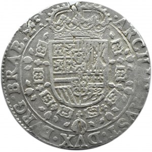 Niderlandy Hiszpańskie, Brabancja, Filip IV, patagon 1632, Antwerpia