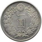 Japonia, Mutsuhito (Meiji) (1868 - 1912), 1 yen rok 37 (1904), Osaka, UNC