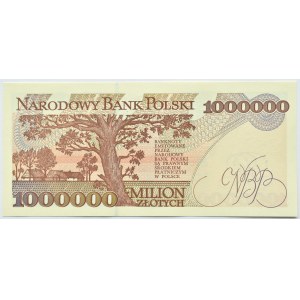Polska, III RP, Wł. Reymont, 1000000 złotych 1993, seria M, Warszawa, UNC