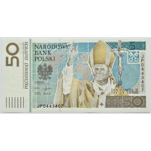 Polska, Jan Paweł II, 50 złotych 2005, Warszawa, UNC