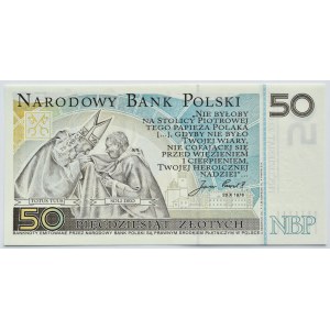 Polska, Jan Paweł II, 50 złotych 2005, Warszawa, UNC